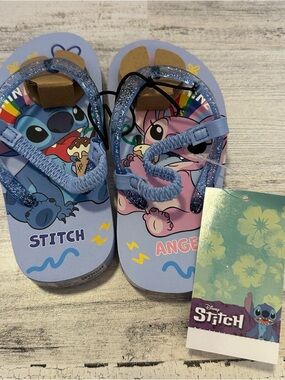 Disney Lilo & Stitch Toddler Sandals Size 7-8 NEW